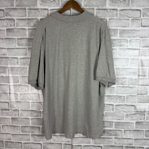 Polo Ralph Lauren Solid Heather Gray Casual Collared Shirt Mens XL - Picture 4 of 6